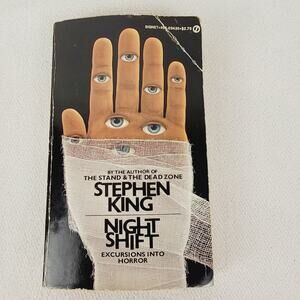 Stephen King Night Shift paperback book